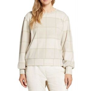 Alpine Design Relaxed Fit Crewneck‎ Tan & Cream Sweater Large